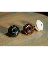 Vintage Style Acorn &amp; Oak Electrical Plug - Bakelite Replica antique cor... - $6.12 CAD