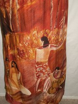 Mandalay Bay Resort Casino Skirt Tropical Gauguin Native Polynesian Trib... - £27.52 GBP