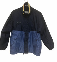 Womens Columbia Sportswear Jacket Full Zip &amp; Buttons Pockets Sz M Fleece Lining - £28.04 GBP