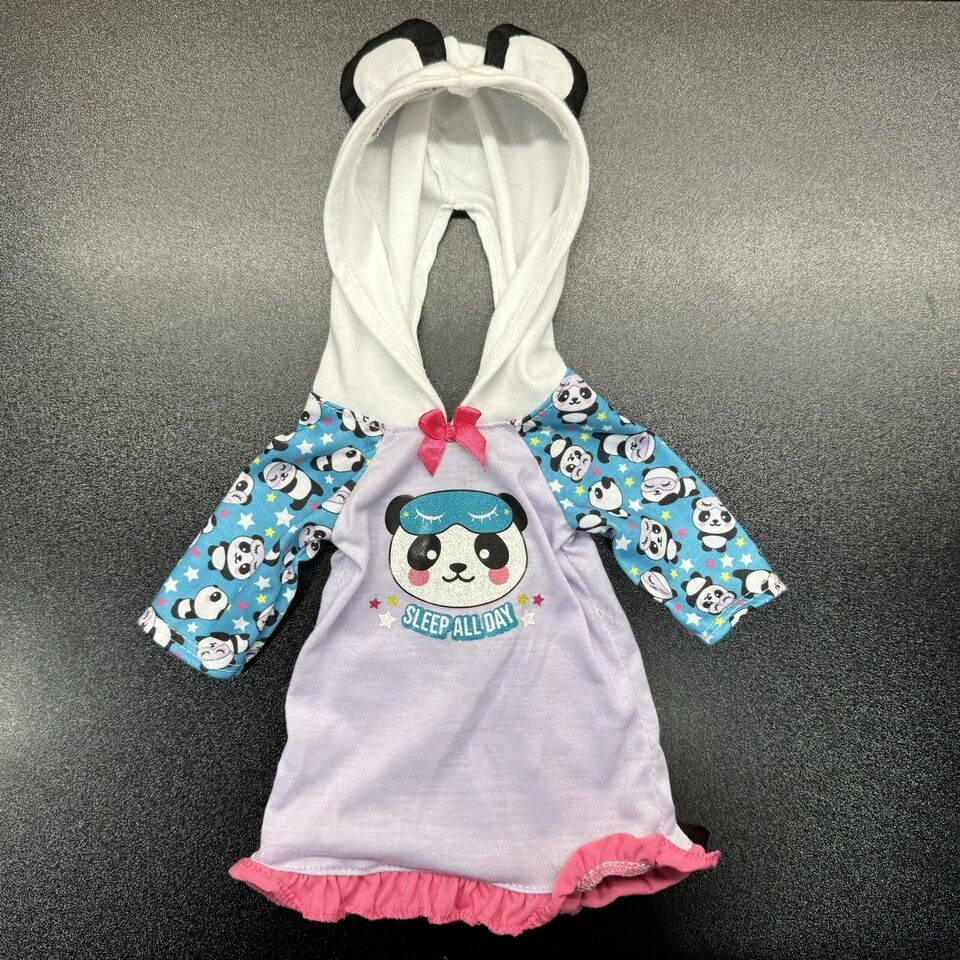 My Life As Panda Hoodie Nightgown Outfit for 18-Inch Doll - $13.10