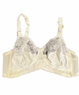 Alexander&#39;s Vintage White Lace Bra 36C Union Made #935 - $36.45 CAD