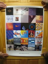 New Order Poster Album Singles Joy Division - $133.55