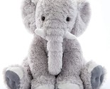 Gray Elephant Stuffed Animal Soft Elephant Plush Toy For Girls Boys,19 I... - £39.22 GBP