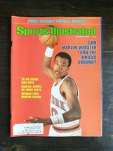 Sports Illustrated October 16, 1978 Basketball Issue Marvin Webster Knicks  124 - £5.44 GBP