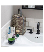 Camo Toiletries Bag Travel Bag Water Resistant Men&#39;s Toiletry Shave Kit Bag - £14.26 GBP