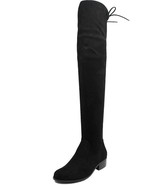 Charles by Charles David Women&#39;s Gammon Over-The-Knee Boots Black Micros... - $34.19 CAD