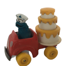 Playskool Sesame Street Toy Car Cookie Monster Cake Delivery Van Vintage... - $5.99