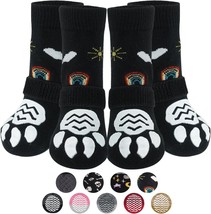 PUPTECK 2 Pairs Anti-Slip Dog Grip Socks for Hot/Cold Shoes - £13.04 GBP