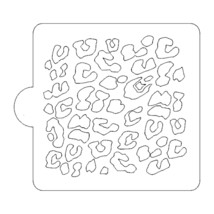 Cheetah Leopard Pattern Stencil for Cookies or Cakes USA Made LS9000 - £3.97 GBP