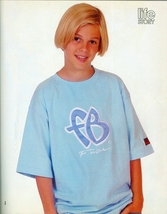 Aaron Carter - singer - 11" x 8" Teen Magazine Pinup Mini Poster Clippin... - $7.94