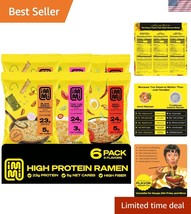 Guilt-Free Ramen Variety Pack – Spicy Beef, Black Garlic Chicken, Tom Yu... - $52.50