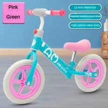 Balance Bike 2-7 Years Suitable Bicycle 10 Inch Wheels Kids Light Toys Without P - £187.95 GBP