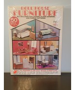 Vintage 1976 Skilcraft 50 Pc. Doll House Furniture #690 (NEW) PSJ - £38.98 GBP