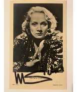 Marlene Dietrich Hand-Signed Autograph With Lifetime Guarantee - $200.00