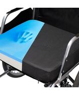 Ifoam Gel Memory Foam Wheelchair Cushion - Black 17.7x15.75 for Pressure... - $63.31