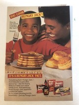 1991 Hungry Jack Pancakes Biscuits Vintage Print Ad Advertisement  PA1 - $7.91