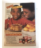 1991 Hungry Jack Pancakes Biscuits Vintage Print Ad Advertisement  PA1 - $152.96 MXN