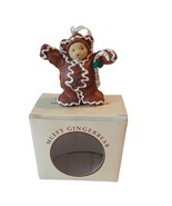 Vtg 1992 Muffy Gingerbear Teddy Bear Christmas Ornament in Box - £9.58 GBP