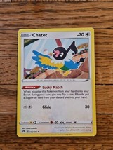 Pokemon TCG Rebel Clash Card | Chatot 142/192 Uncommon - £1.48 GBP