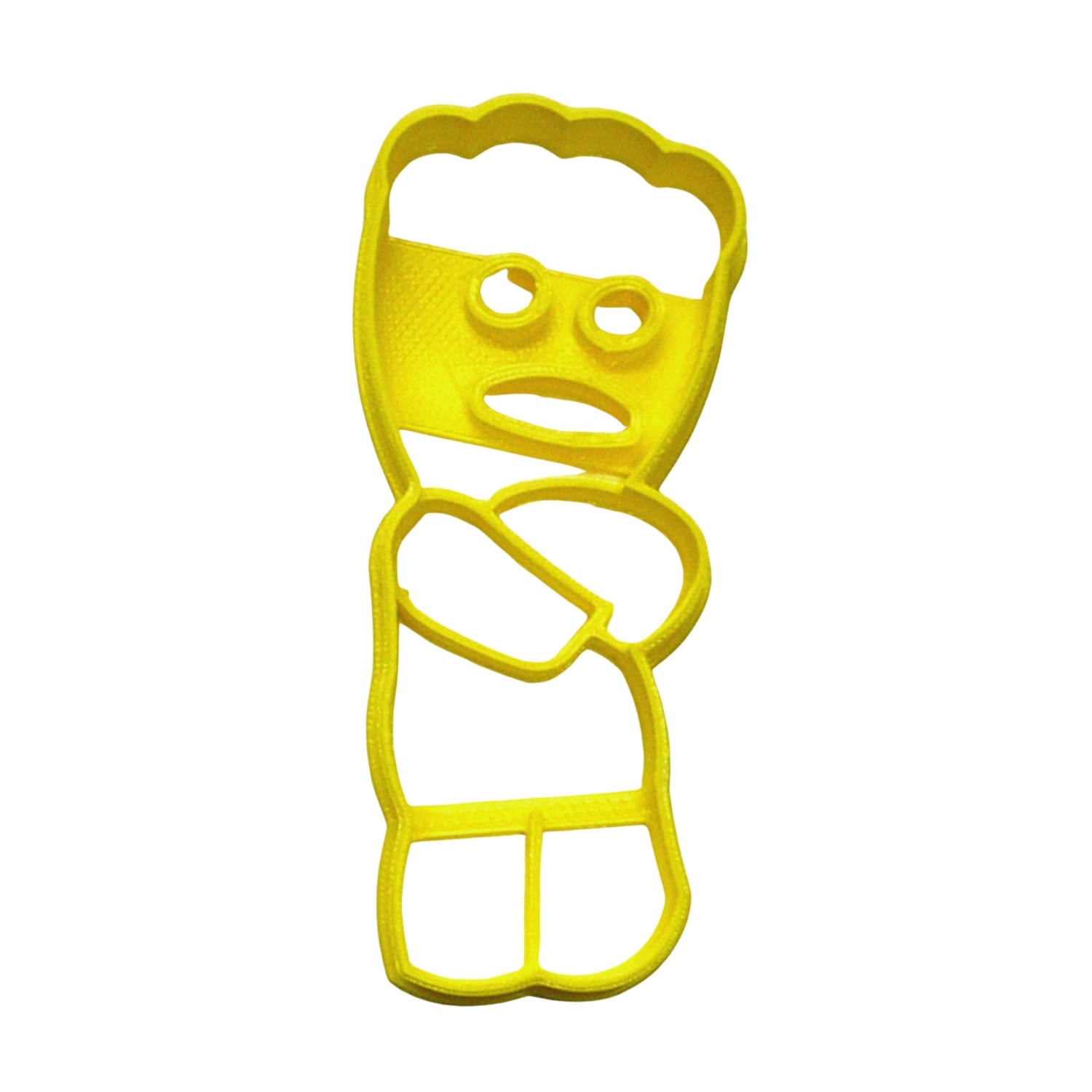 6x Sour Patch Kid Arms Crossed Fondant Cutter Cupcake Topper 1.75 IN USA FD4169