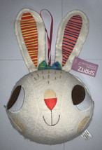 14” NWT Target Spritz Easter Bunny Rabbit Hanging Decor Wall Decoration 2017 - $23.56