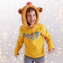 New Disney Store Lion Guard Kion Hooded Sweatshirt for Boys Sz 2T - £20.03 GBP