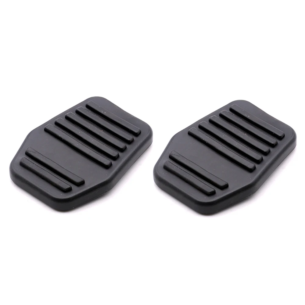 2pcs car brake clutch pedal pad rubber cover for ford transit mk6 mk7 2000 2004 focus thumb200