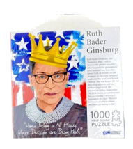 Funwares Ruth Bader Ginsburg 1000 Piece Jigsaw Puzzle NWT - £15.86 GBP