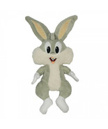 Looney Tunes Bugs Bunny Character Full Body Squeaker Dog Toy Grey - £17.18 GBP