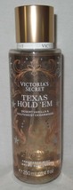 Victoria&#39;s Secret Fragrance Body Mist 8.4 fl oz TEXAS HOLD &#39;EM vanilla cedarwood - £18.35 GBP