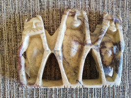 Monkey de Stone hecho Hand Vintage Antique Artisan Morocco Unique on Eba... - $1,163.81 MXN