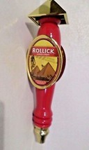 Rollick Amber Lager Pyramid Spring 11.5&quot; Draft Beer Tap Handle Mancave B... - £14.67 GBP