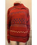 Vintage Deans of Scotland 100% Shetland Wool Pullover Sweater Lg  Heavy ... - $1,862.86 MXN