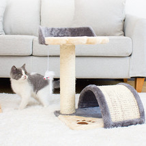 Cat Tree Scratching Post Scratcher Kitten Playing Tower House Play Space... - £28.92 GBP