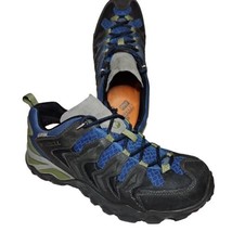 Merrell Select Dry Hiking Shoes Castle Rock Nubuck Tahoe Blue Mesh Mens 9 M - $34.28