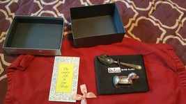 Vintage Seba Baby Spoon &amp; Duck Napkin Ring In Original Box &amp; Card. Silver plated - £15.47 GBP