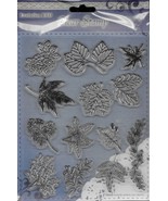 A5 Leaves Clear Stamp Set. Stamping Cardmaking Scrapbooking Crafts - $14.52 CAD