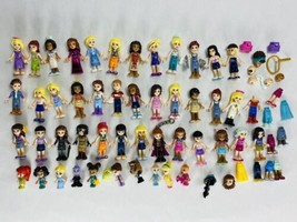 LEGO Lot of 36 Mini Dolls &amp; 10 Micro Dolls Plus Additional Figures Parts - £53.35 GBP