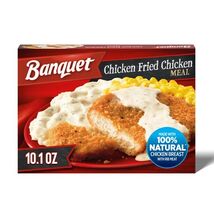 Banquet Chicken Fried Chicken with Mashed Potatoes, Frozen Meal, 10.1 oz. - $5.99