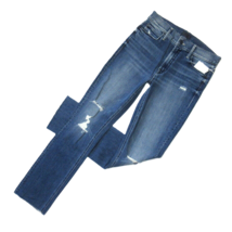 NWT Mother Mid Rise Dazzler Ankle Fray in Weekend Warrior Stretch Crop Jeans 28 - $160.00