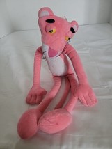 Pink Panther Plush 16 Inches Crooked Eyes Stuffed Animal Toy Vintage  - £9.32 GBP