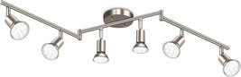 Ascher 6-Light Led Track Lighting Kit, Flexible Rotatable Light Heads, 6... - $1,200.98 MXN