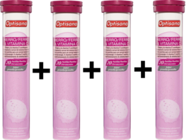 Optisana iron + vitamin C 80 Effervescent Tablets Optisana Premium Quality - $14.98