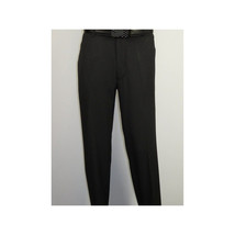 Men Silversilk 2pc walking leisure Matching Suit Italian woven knits 51016 Black image 7