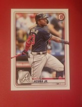 2020 Bowman Ronald Acuna Jr #27 Atlanta Braves FREE SHIPPING - £1.58 GBP