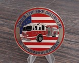 Dennis TWP Fire District #1 NJ 90th Anniversary Challenge Coin - $28.70