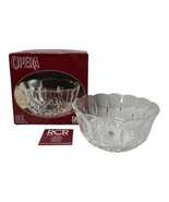 ROYAL CRYSTAL ROCK RCR OPERA BOWL MADE IN ITALY 180 24% LEAD CRYSTAL 18c... - $33.31 CAD