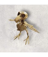 Bird Crow Raven Halloween Skeleton Bones Greenbrier International Decora... - $214.57 MXN