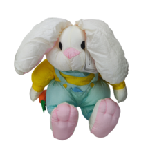 VTG International Silver Co. Parachute Bunny Rabbit Nylon Plush Stuffed Animal - £18.19 GBP