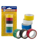6 Piece PVC Electrical Tape Assortment - $6.76 CAD